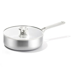 Stainless Steel Mira Series 3.3qt Saute And Lid