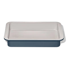 Non-Stick Pro Ceramic Coated Metal Bakeware 9” x 13” Cake Pan – Storm Blue