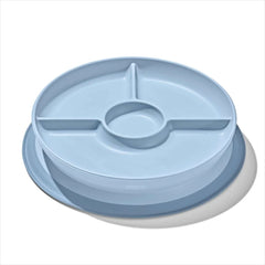Stick & Stay Suction Divided Plate