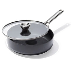 Ceramic Professional Non-Stick 3-Quart Sauté Pan with Lid