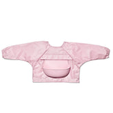 Sleeved Roll-Up Bib - Blossom