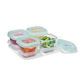 Baby Blocks Food Storage Containers (6 oz) - Opal