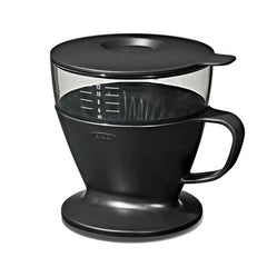 Pour Over Coffee Maker with Water Tank - Matte Black