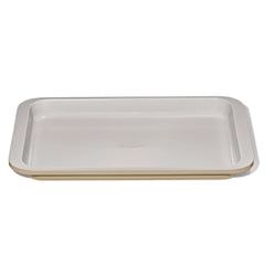 Non-Stick Pro Ceramic Coated Metal Bakeware Quarter Sheet Pan - Biscuit