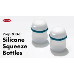 Prep & Go Silicone Squeeze Bottle - 2 Pack
