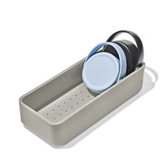Water Bottle Organizer with Accessory Bin