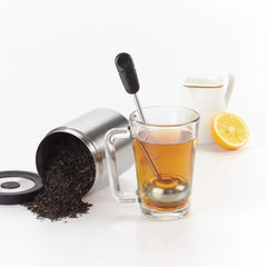 Twisting Tea Ball