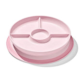 Stick & Stay Suction Divided Plate