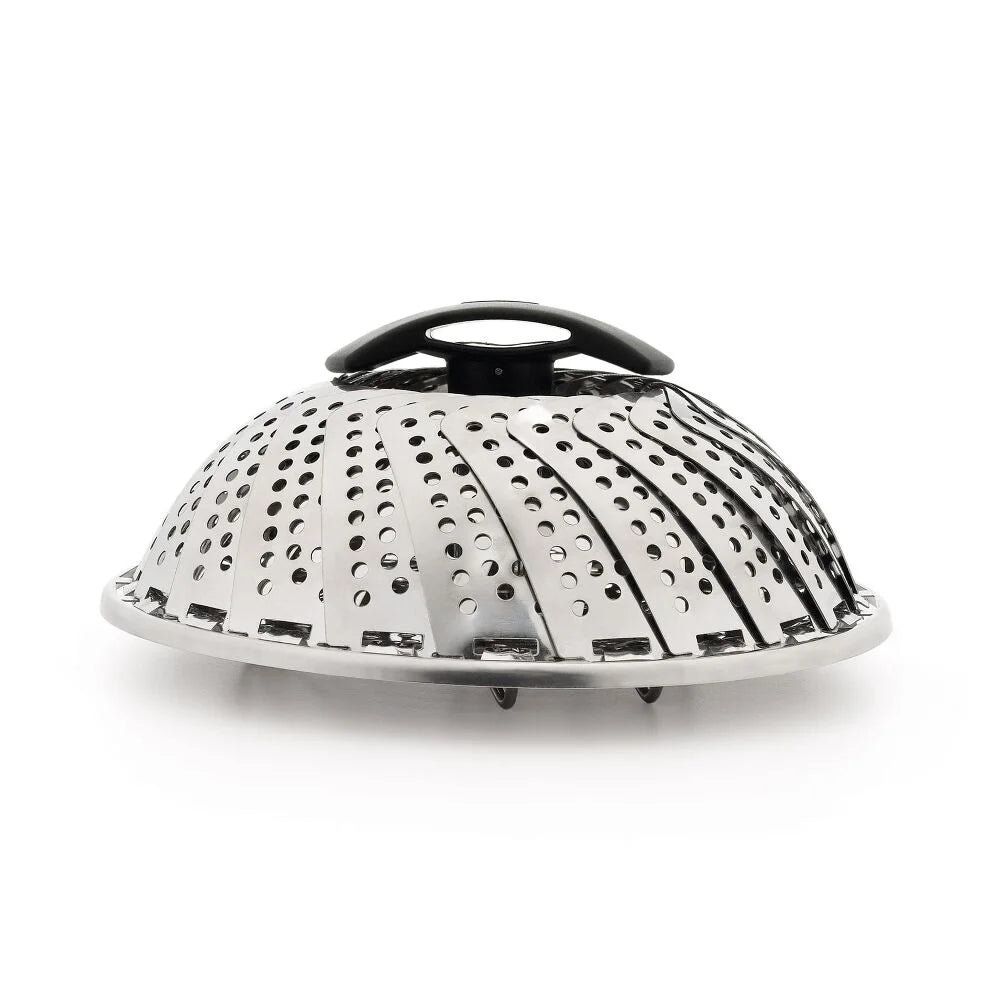 Stainless Steel Steamer with Extendable Handle