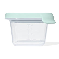 Silicone Baby Blocks Food Storage Containers (4 oz) - Opal