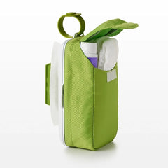 On-the-Go Wipes Dispenser with Diaper Pouch
