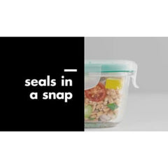 1 Cup Smart Seal Glass Round Container