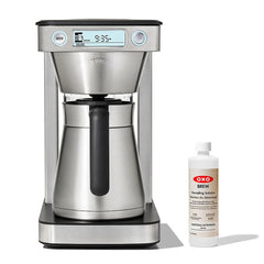 12-Cup Coffee Maker with Podless Single-Serve Function & Descaling Solution Bundle