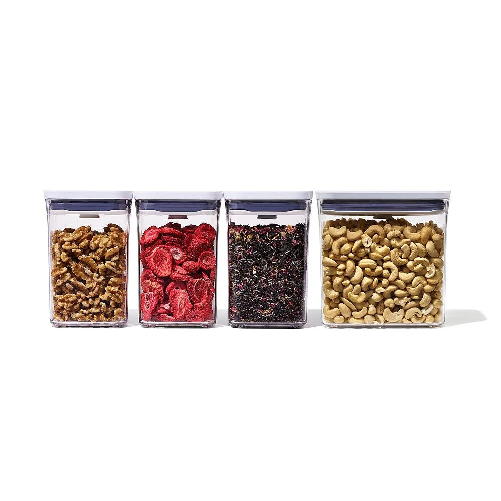 POP Container - Rectangle Short (1.7 Qt.) & 3-Piece POP Container Value Set Bundle