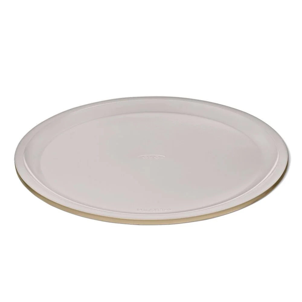 Non-Stick Pro Ceramic Coated Metal Bakeware 14" Pizza Pan - Biscuit