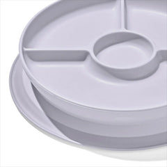 Stick & Stay Suction Divided Plate