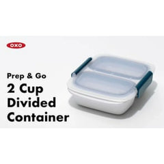 Prep & Go 2-Cup Divided Container