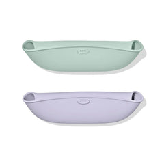 Roll-Up Bib - 2 Pack - Lilac And Opal