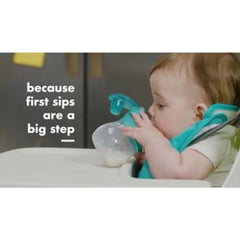 Transitions Soft Spout Sippy Cup with Removable Handles - Teal