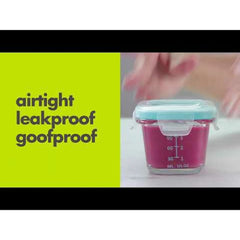 4 oz Glass Baby Blocks™ Freezer Storage Containers