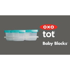 2 oz Baby Blocks™ Plastic Freezer Storage Containers
