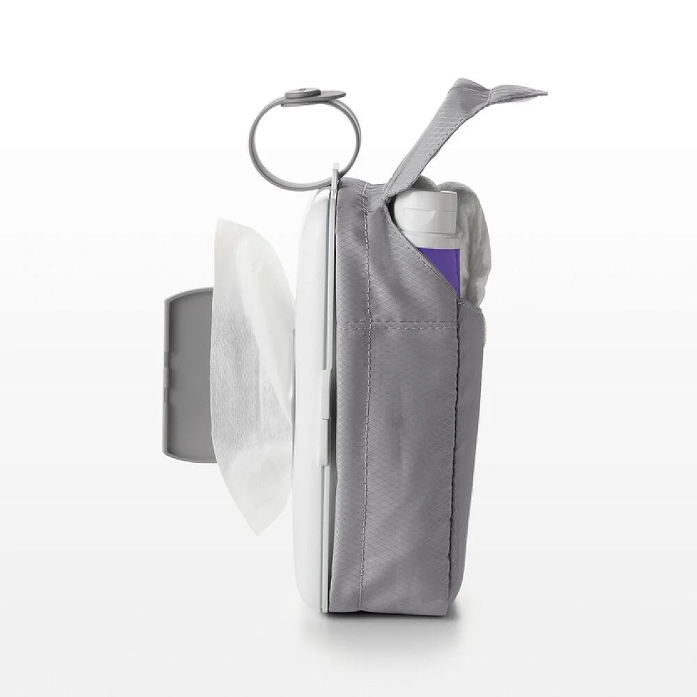 On-the-Go Wipes Dispenser with Diaper Pouch