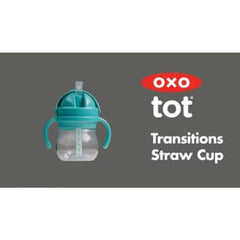 Transitions 6 oz Straw Cup with Handles Set