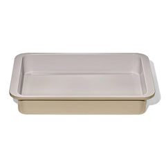 Non-Stick Pro Ceramic Coated Metal Bakeware 9" x 13" Cake Pan - Biscuit