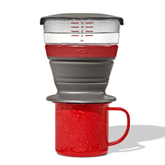 Outdoor Collapsible Pour-Over With Storage Case