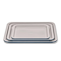 Non-Stick Pro Ceramic Coated Metal Bakeware 3Pc Set - Storm Blue