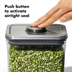 Steel POP Container - Small Square Short (1.1 Qt)